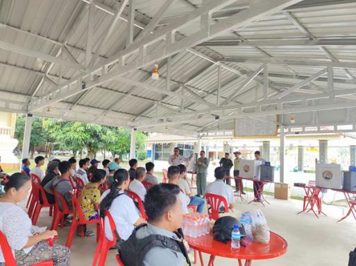 မိုင်းယောင်းမြို့နယ်၌ မြန်မာအီလက်ထရောနစ်မဲပေးစက်ဖြင့် လက်တွေ့စမ်းသပ်မဲပေးခြင်း အခမ်းအနားများ ကျင်းပပြုလုပ်